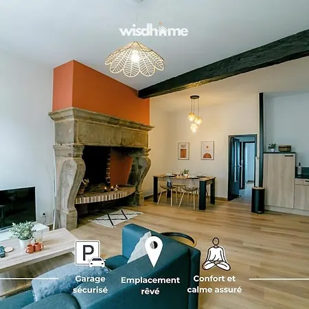 Spacieux T3 En Centre Avec Garage Clos - Calme Et Confort Lejlighed Rodez